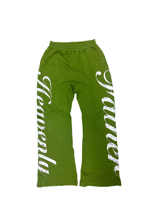 Heavenly Father Green Sweat-Pants