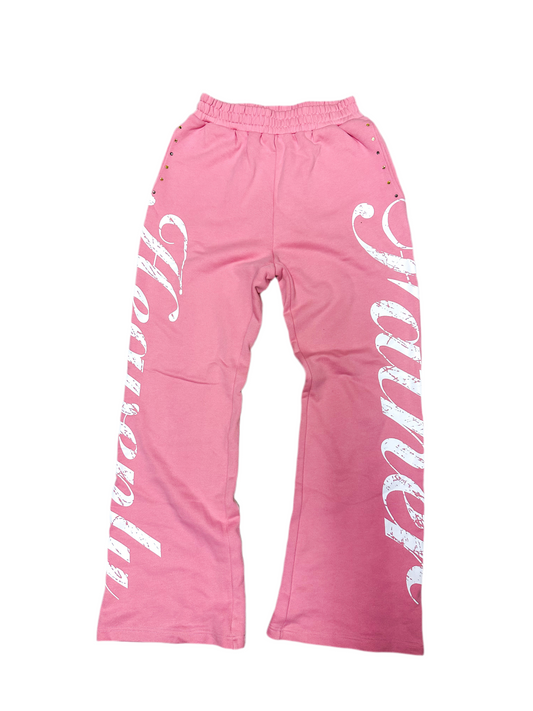 Heavenly Father Pink Sweat-Pants