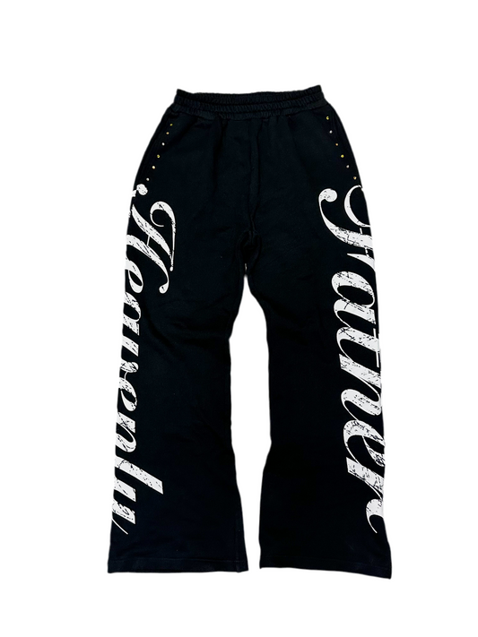 Heavenly Father Black Sweat-Pants