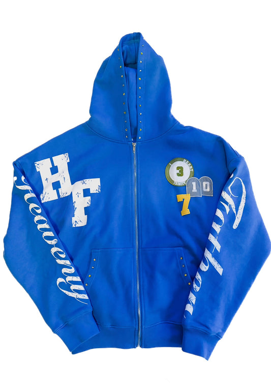 Heavenly Father Blue Zip-Up